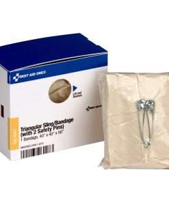 First Aid Only Triangular Sling Bandage - 56" x 40" - 1/Box - Tan
