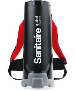 BISSELL Backpack Vacuum - 2.50 gal - 14" Cleaning Width - 50 ft Cable Length - 60" Hose Length - HEPA - 11.50 A - 63 dB(A) - Black