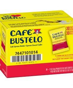 Caf&eacute; Bustelo&reg; Ground Espresso Coffee - Dark - 2 oz - 30 / Carton