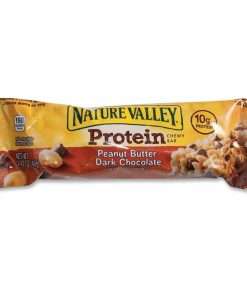 NATURE VALLEY Peanut Butter Protein Bar - Peanut Butter, Dark Chocolate - 16 / Box