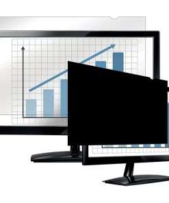 Fellowes PrivaScreen&trade; Blackout Privacy Filter - 23.6" Wide - For 23.6" Widescreen LCD Monitor - 16:9 - Fingerprint Resistant, Scratch Resistant - 1 Pack - TAA Compliant