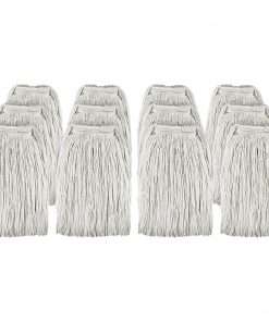 Genuine Joe Cotton Blend Mop Refill - Rayon, Cotton Fiber, Polyester Fiber
