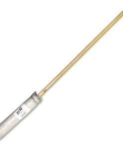 Genuine Joe General-Purpose Deck Mop - Wood Handle - Durable, 4-ply, Rust Resistant, Lightweight, Fatigue-free, Absorbent, Rust Resistant, Cut Ends, Long Lasting - 1 Each - Natural