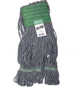 Genuine Joe GJO20116, 5" Headband Earth Mop Refill, 1 Each, Blue - Polyester