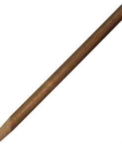 Genuine Joe Squeegee Handle - 60" Length - 1" Diameter - Natural - Wood - 1 Each