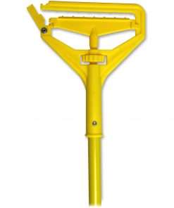 Genuine Joe Speed Change Mop Handle - Yellow - Fiberglass - 1 Each