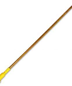 Genuine Joe Wide Band Mop Handle - 60" Length - Natural - Wood - 1 Each