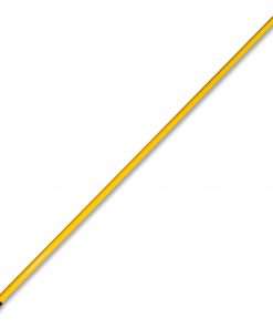 Genuine Joe 60" Extension Handle - 60" Length - 1" Diameter - Yellow - Fiberglass, Nylon - 1 Each