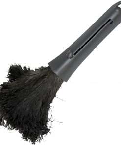 Genuine Joe GJO90218, Retractable Feather Duster, 1 Each, Brown - Plastic Handle - 1 Each - Brown
