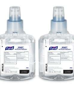 PURELL&reg; Hand Sanitizer Foam Refill - Fragrance-free Scent - 40.6 fl oz (1200 mL) - Pump Bottle Dispenser - Kill Germs - Hand - Clear - Alcohol-free, Anti-irritant, Fragrance-free, Dye-free, Recyclable, Lockable - 1 Each