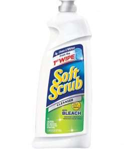 Dial Professional Soft Scrub with Bleach Cleanser - 24 oz (1.50 lb) - Lemon ScentBottle - 9 / Carton - White