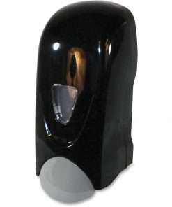 Genuine Joe 1000 ml Foam Soap Dispenser - Manual - 1.06 quart Capacity - Black, Gray - 1Each