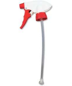 Genuine Joe Standard Trigger Sprayer - 8.13" - 24 / Carton - Red, White