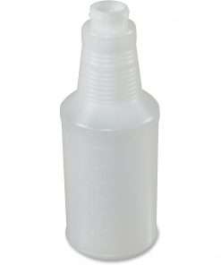 Genuine Joe Plastic Bottle with Graduations - Suitable For Cleaning - Graduated - 24 / Carton - Translucent