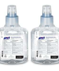 PURELL&reg; Hand Sanitizer Foam Refill - 40.6 fl oz (1200 mL) - Kill Germs - Hand, Skin - Clear - Non-aerosol - 2 / Carton