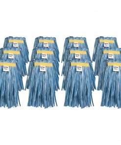 Genuine Joe Hy-Sorb Disposable Mophead - Turquoise