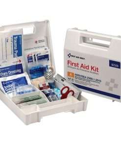 First Aid Only 25-Person Bulk Plastic First Aid Kit - ANSI Compliant - 89 x Piece(s) For 25 x Individual(s) - 1 Each