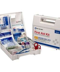First Aid Only 25-Person Bulk Plastic First Aid Kit - ANSI Compliant - 141 x Piece(s) For 25 x Individual(s) - 1 Each