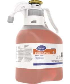 Diversey Stride Citrus HC Neutral Cleaner - Concentrate Liquid - 47.3 fl oz (1.5 quart) - Citrus Scent - 1 Each - Orange