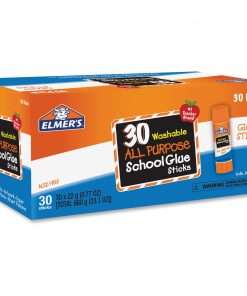 Elmer's All-purpose School Glue Sticks Bulk Pack - 0.77 oz - 30 / Box - White