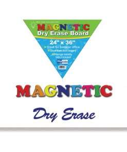 Flipside Magnetic Dry Erase Board - 24" (2 ft) Width x 36" (3 ft) Height - White Surface - Rectangle - 1 Each