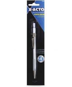 X-Acto X3209 Retractable Blade Knife - Retractable, Pocket Clip, Lightweight - Carbon Steel - Aluminum - 1 Each