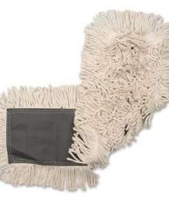 Genuine Joe Disposable Dust Mop Refill - 5" Width x 36" Length - Cotton, Synthetic