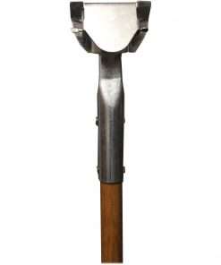Genuine Joe Dust Mop Snap-on Wood Handle - 60" Length - 1.50" Diameter - Natural, Silver - Wood - 1 Each
