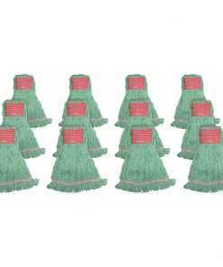 Genuine Joe Synthetic Blend Large Mophead - Synthetic Fiber