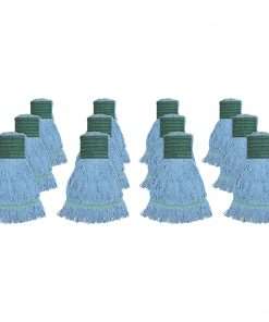 Genuine Joe Synthetic Blend Medium Mophead - Synthetic Fiber