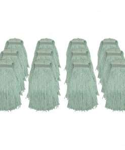 Genuine Joe Blended Yarn Green Mophead - Yarn