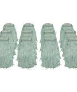 Genuine Joe Blended Yarn Green Mophead - Yarn