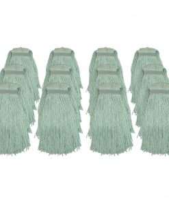 Genuine Joe Blended Yarn Green Mophead - Yarn