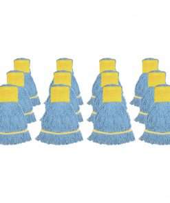 Genuine Joe Wide Band Small Mophead - Synthetic Fiber