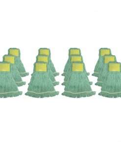 Genuine Joe Wide Band Small Mophead - Synthetic Fiber