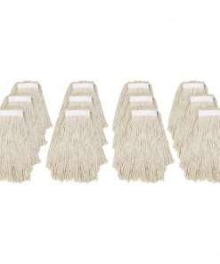 Genuine Joe 4-ply Cotton Narrow Band Mophead - Cotton