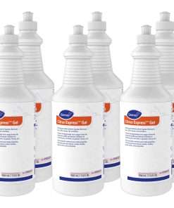 Diversey Citrus Express Gel Solvent Spotter - Gel - 32 fl oz (1 quart) - Citrus Scent - 6 / Carton - White