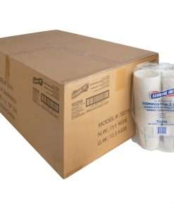 Genuine Joe Eco-friendly Paper Cups - 50 / Pack - 12 fl oz - 20 / Carton - White - Paper