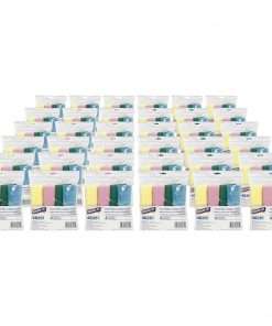 Genuine Joe Color-coded Microfiber Cleaning Cloths - 16" x 16" - Blue Frost - MicroFiber - Lint-free - For Multipurpose - 4 Per Pack - 36 / Carton