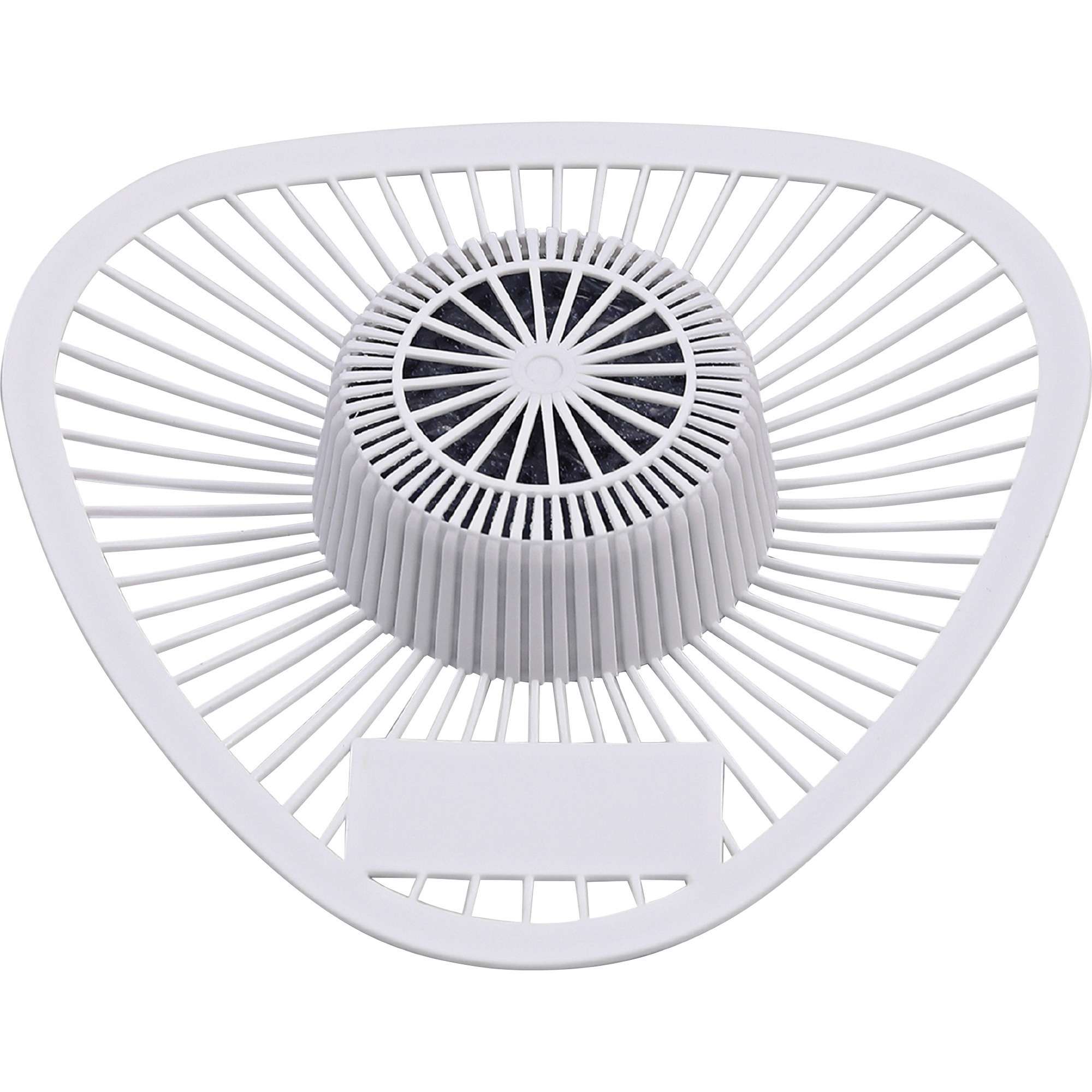 Genuine Joe Non-para Green Apple Scent Urinal Screen - Lasts upto 30 Days - Non-para Deodorizer, Odor Neutralizer, Acid-free, Water Soluble - 72 / Carton - Blue