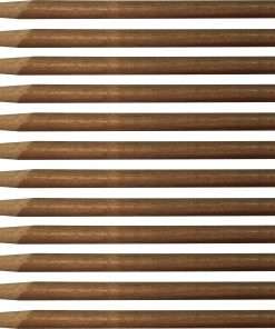 Genuine Joe Squeegee Handle - 60" Length - 1.13" Diameter - Natural - Wood - 12 / Carton
