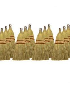Genuine Joe Whisk Broom - 12 / Carton - Natural