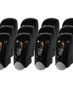 Genuine Joe 1000 ml Foam Soap Dispenser - Manual - 1.06 quart Capacity - Black, Gray - 12 / Carton