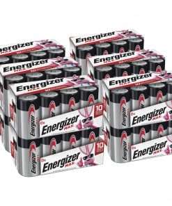 Energizer Max Alkaline D Batteries - For Multipurpose - D - 96 / Carton