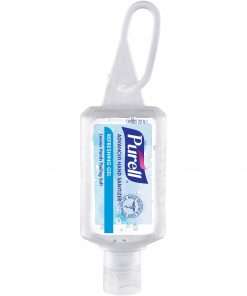 PURELL&reg; Advanced Hand Sanitizer Gel - 1 fl oz (29.6 mL) - Flip Top Bottle Dispenser - Kill Germs - Hand, Skin - Clear - 36 / Carton