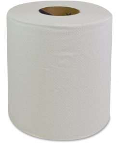 GCN Center Pull Dispenser Paper Towels - 2 Ply - 360 Sheets/Roll - White - Perforated, Center Pull, Absorbent, Strong, Hygienic - For Restroom, Kitchen, Healthcare, Food Service Per Pack - 6 / Carton