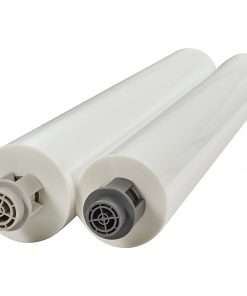 GBC EZ Load Gray End Cap Laminating Roll Film - Laminating Pouch/Sheet Size: 25" Width x 250 ft Length x 3 mil Thickness - Glossy - for Classroom - Clear - 2 / Carton