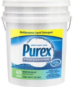 Purex DialProf Multipurp Liquid Detergent - Liquid - 640 fl oz (20 quart) - Mountain Breeze Scent - 1 Each - Blue