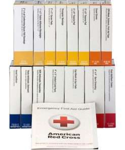 First Aid Only 25-Person Unitized First Aid Refill - ANSI Compliant - 84 x Piece(s) For 25 x Individual(s) - 2.3" Height x 8.3" Width x 5.2" Length - Plastic Case - 1 Each