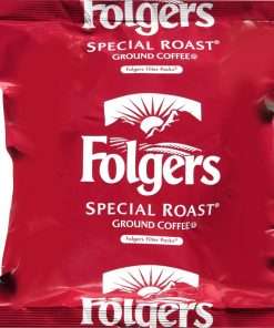 Folgers&reg; Ground Special Roast Ground Coffee - Medium - 0.8 oz - 40 / Carton